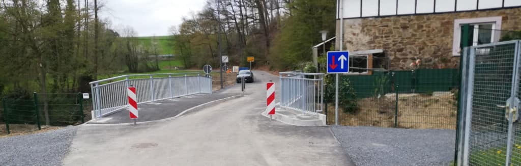 Neue Dürscheider Brücke fertiggestellt