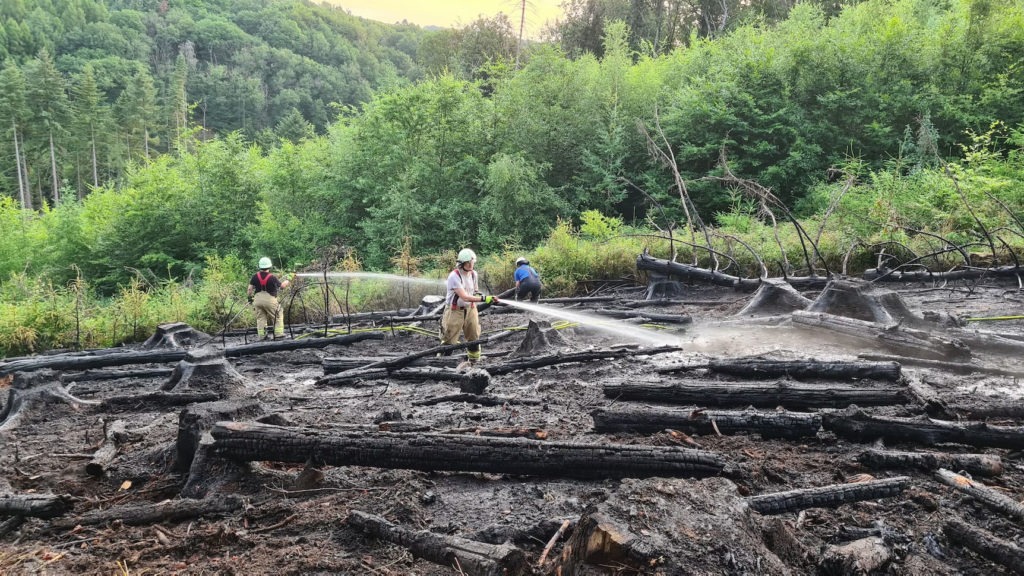 Waldbrand in Paffenlöh